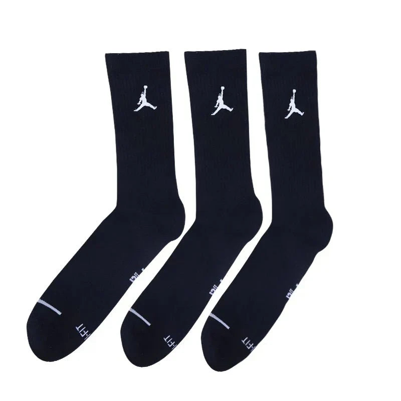 Lot de 3 paires de chaussettes Jordan NOIR Basketball Elite