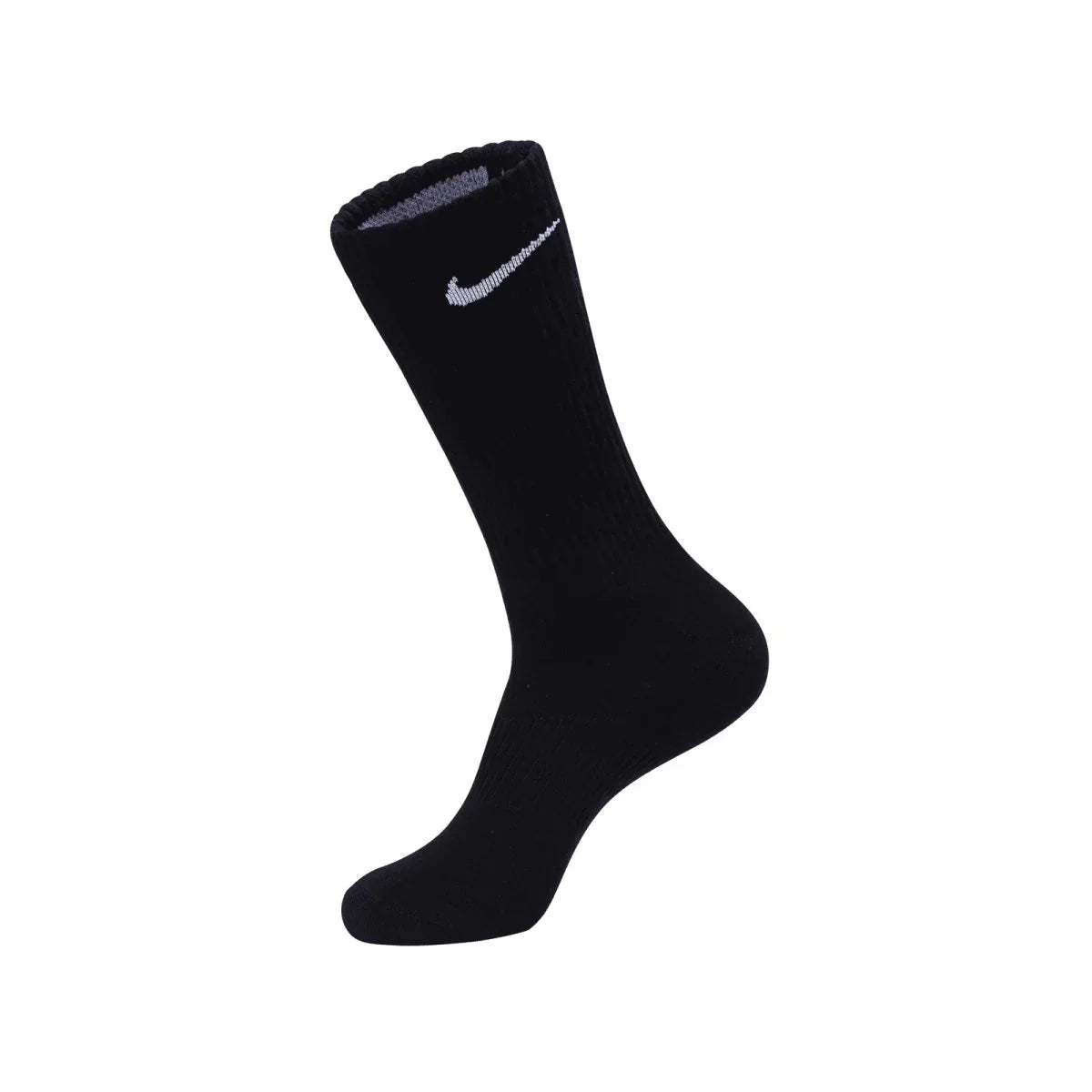 Lot de 3 paires de chaussettes de basket Nike NOIR en pur coton